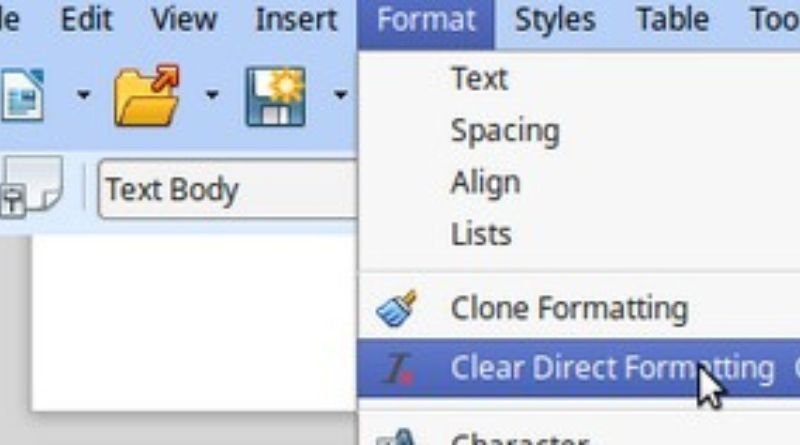 How to Remove Direct Formatting in a Word Document